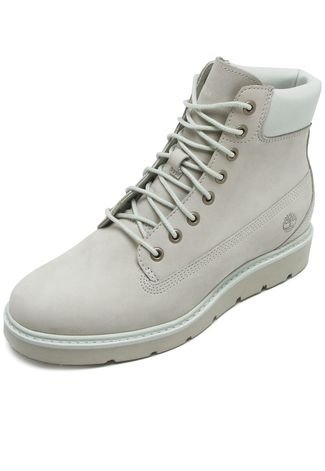 Bota Couro Timberland Kenniston 6In Lace Up Cinza