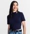 Blusa Feminina Gola Alta Select Azul - Marca Rovitex