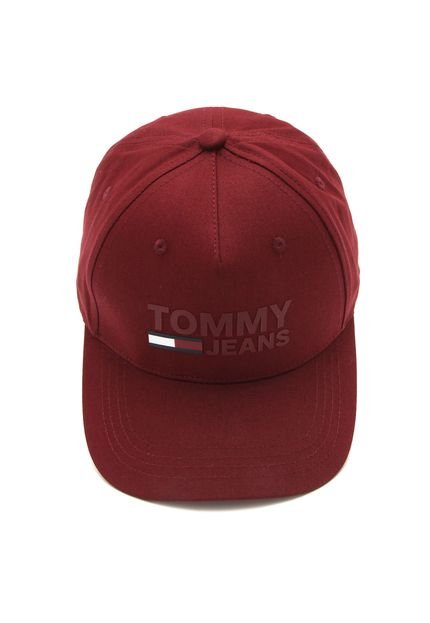 Boné Tommy Jeans Lettering Vermelho - Marca Tommy Jeans