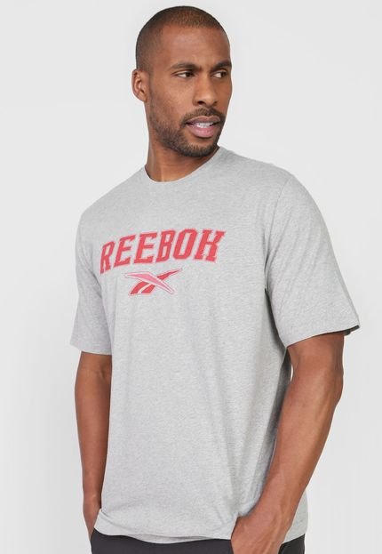 Camiseta Reebok Soft Edge Cinza - Marca Reebok