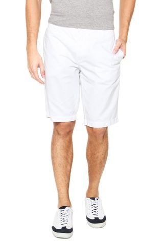 Bermuda Sarja Calvin Klein Jeans Chino Branca
