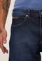 Bermuda Jeans Wrangler Reta Texas Azul - Marca Wrangler
