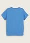 Camiseta Infantil Brandili Minecraft Azul - Marca Brandili