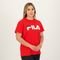 Camiseta Fila Letter Premium II Feminina Vermelha - Marca Fila