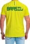 Camiseta Copa Masculina Camisa Brasil 2022 Torcedor Amarela Amarelo - Marca BUENO STORE
