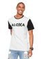 Camiseta Hurley Aloha Branca/Preta - Marca Hurley