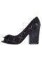 Peep Toe Capodarte Preto - Marca Capodarte