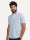 Polo Tommy Hilfiger Masculina Coupe Sur Ivy Azul Claro Mescla - Marca Tommy Hilfiger