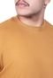 Camiseta Masculina Oversized Marrom Claro - Marca TECHMALHAS