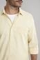 Camisa Manga Longa Comfort Linho - Amarelo 3 HIGHSTIL - Marca HIGHSTIL