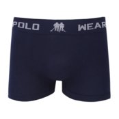 Kit 10 Cueca Boxer Polo Wear Microfibra Sortido   3 Meias M2  Colorido - Marca Polo Wear