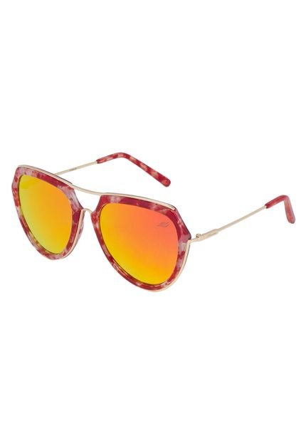 Óculos de Sol Sawary Aviador Branco/Vermelho - Marca Sawary