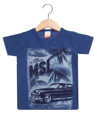 Camiseta Marisol Paradise Infantil Azul