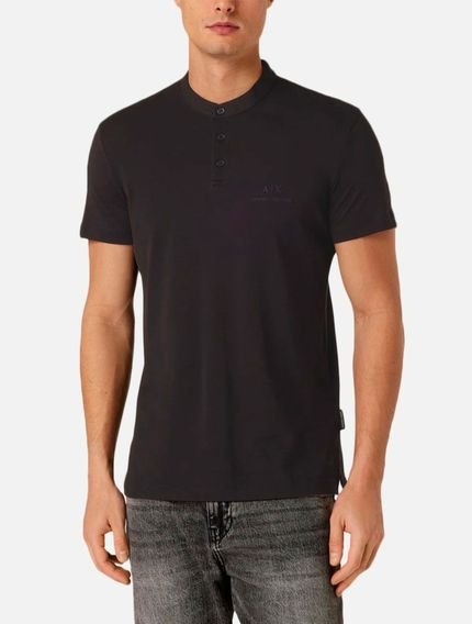 Polo Armani Exchange 3DZFHZZJXHZ Preto - Marca Armani Exchange