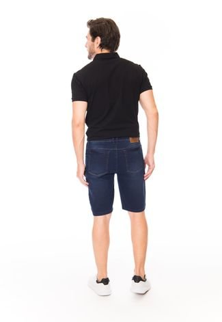 Bermuda Confort Jeans Masculina Crocker