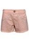 Short Sarja Colcci Any Rosa - Marca Colcci