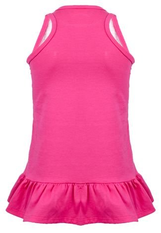 Vestido Infantil Babado Barbie Malwee