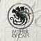 Camiseta Father Of Cats - Off White - Marca Studio Geek 