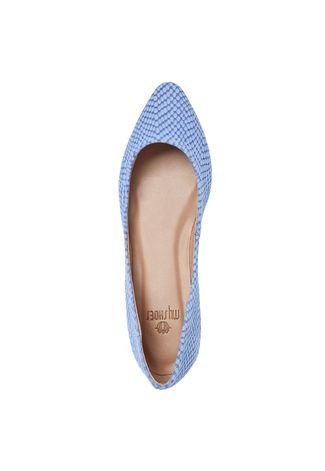 Sapatilha My Shoes Textura Cobar Azul