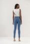 Calça Jeans Skinny Super Alta Cropped - Marca Lez a Lez