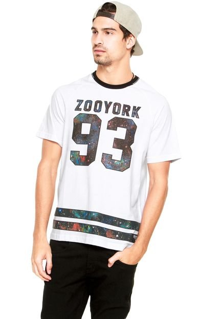 Camiseta Zoo York Raglan Lunacy Branca - Marca Zoo York