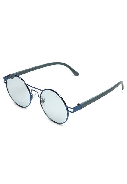 Óculos de Sol Polo London Club Redondo Azul - Marca PLC