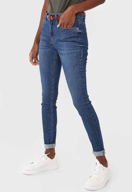 Calça Jeans Malwee Skinny Flex Azul - Marca Malwee
