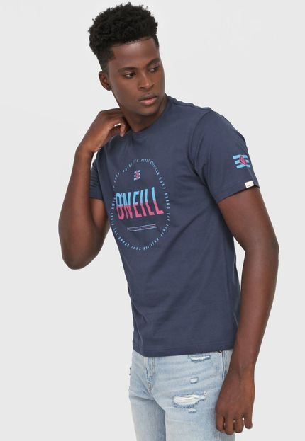 Camiseta O'Neill Lettering Azul-Marinho - Marca O'Neill