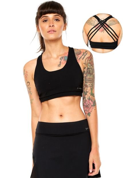 Top Power Fit Hawaii Preta - Marca Power Fit