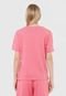 Camiseta adidas Originals Adicolor 3D Trefoil Loose Rosa - Marca adidas Originals