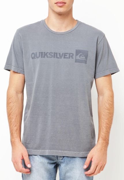 Camiseta Quiksilver Fitindust Cinza - Marca Quiksilver