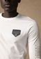 Camiseta AX ARMANI EXCHANGE Reta Logo Branca - Marca AX ARMANI EXCHANGE