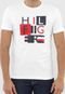 Camiseta Tommy Hilfiger Lettering Off-White - Marca Tommy Hilfiger