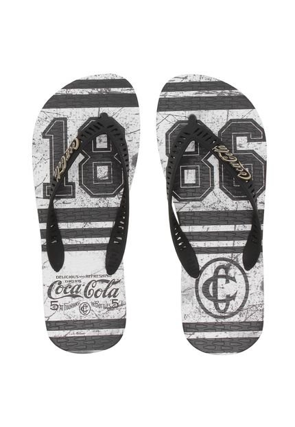 Chinelo Coca Cola Shoes 1886 Preto - Marca Coca Cola Shoes