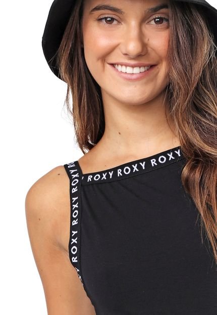 Body Roxy Easy Come Stripe Preto Compre Agora Dafiti Brasil