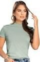 Camiseta Para Mujer Verde Oliva Atypical