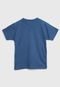 Camiseta Elian Infantil Gola V Azul - Marca Elian