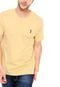 Camiseta Aleatory Bordado Amarela - Marca Aleatory