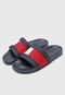 Chinelo Slide Tommy Hilfiger Logo Azul-Marinho - Marca Tommy Hilfiger