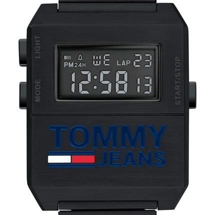 Relógio Tommy Jeans Masculino Borracha Preta 1791671 - Marca Tommy Hilfiger