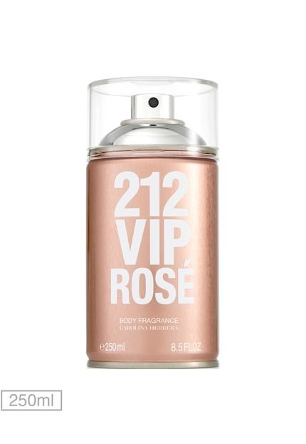 Body Spray Perfume 212 VIP Rosé 250ml - Marca Carolina Herrera