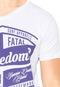 Camiseta Fatal Surf Estampa Branca/Roxa - Marca Fatal Surf