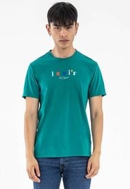 Camiseta Verde-Multicolor Levi's