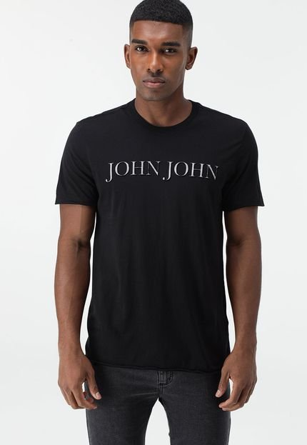 Camiseta John John Flat Preta - Marca John John