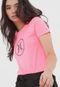 Camiseta Hurley Icon Circle Neon Rosa - Marca Hurley