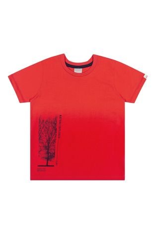 Camiseta Infantil Menino Ready For Adventure Colorittá Vermelho