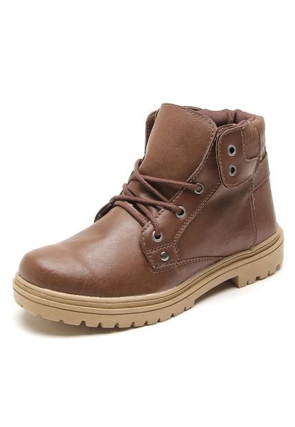 Bota Coturno FiveBlu Tratorada Marrom - Marca FiveBlu