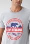 Camiseta Levis Strauss Cinza - Marca Levis
