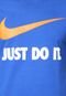 Camiseta Nike New Swoosh H14 Game Azul - Marca Nike Sportswear