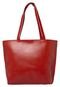 Bolsa Anna Flynn Costura Vinho - Marca Anna Flynn